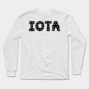 Iota Star Letters Long Sleeve T-Shirt